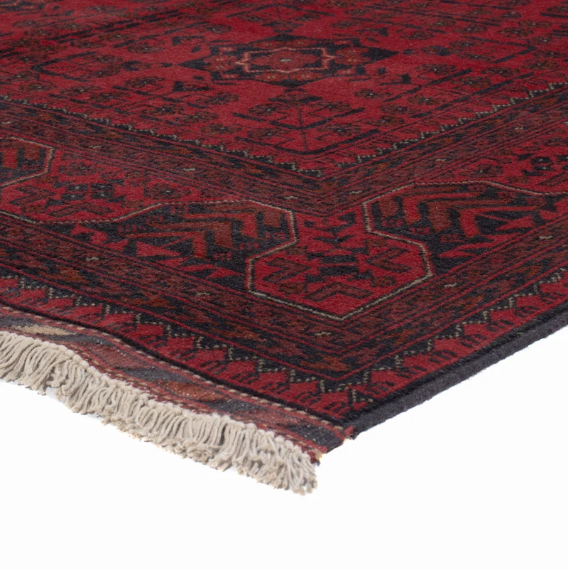 Khal Mohammadi Teppich 145x200cm - Orientteppich - rot