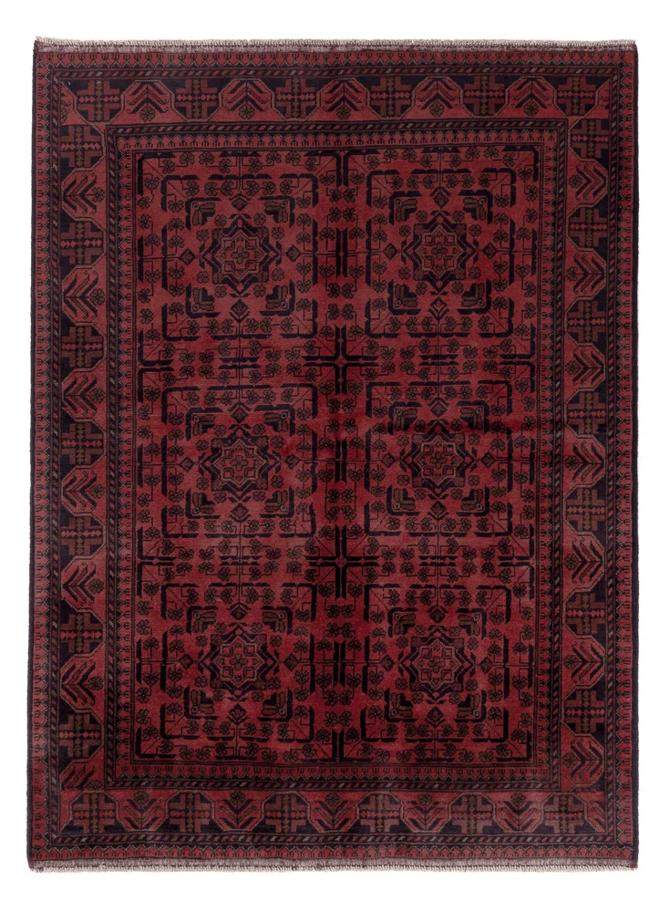 Khal Mohammadi Teppich 146x197cm - Orientteppich - rot