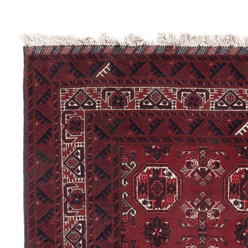 Afghan Teppich 113x175cm - Orientteppich - rot
