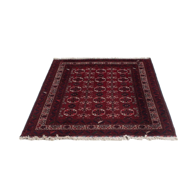 Afghan Teppich 113x175cm - Orientteppich - rot