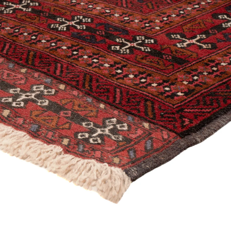 Belutsch Teppich 144x248cm - Orientteppich - dunkelblau