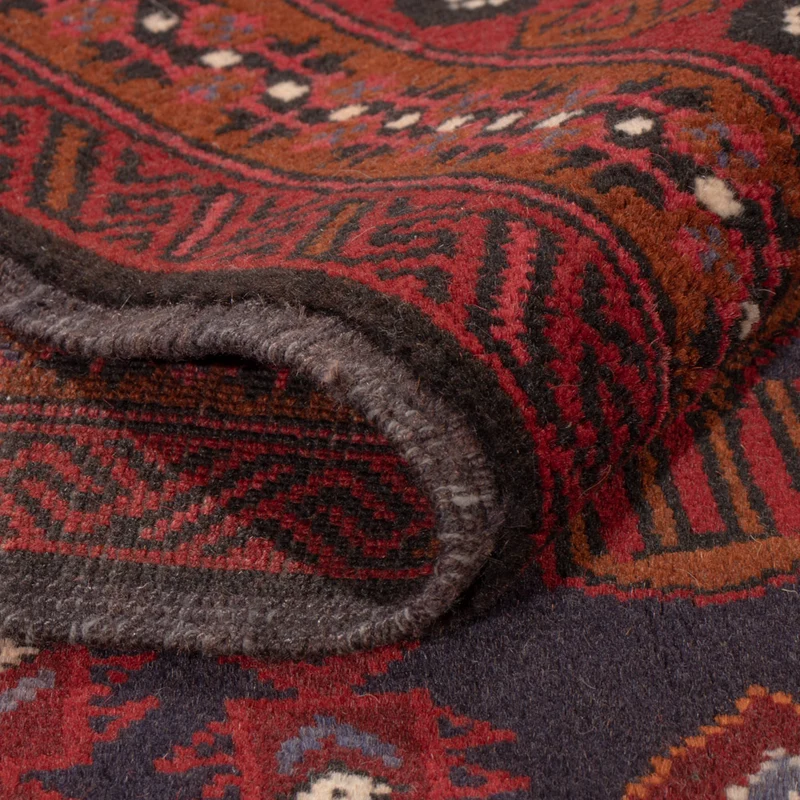 Belutsch Teppich 144x248cm - Orientteppich - dunkelblau