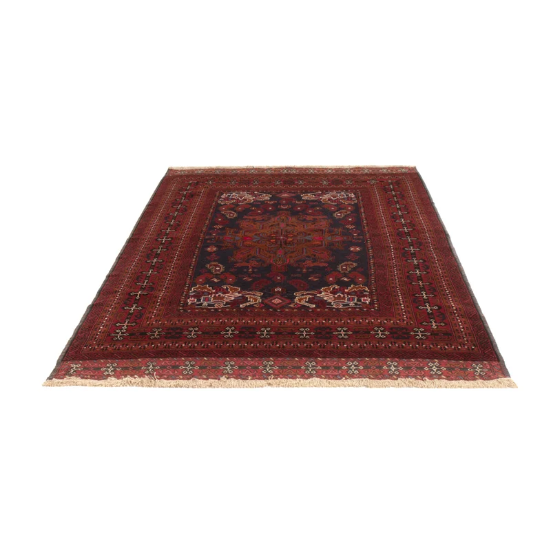 Belutsch Teppich 144x248cm - Orientteppich - dunkelblau