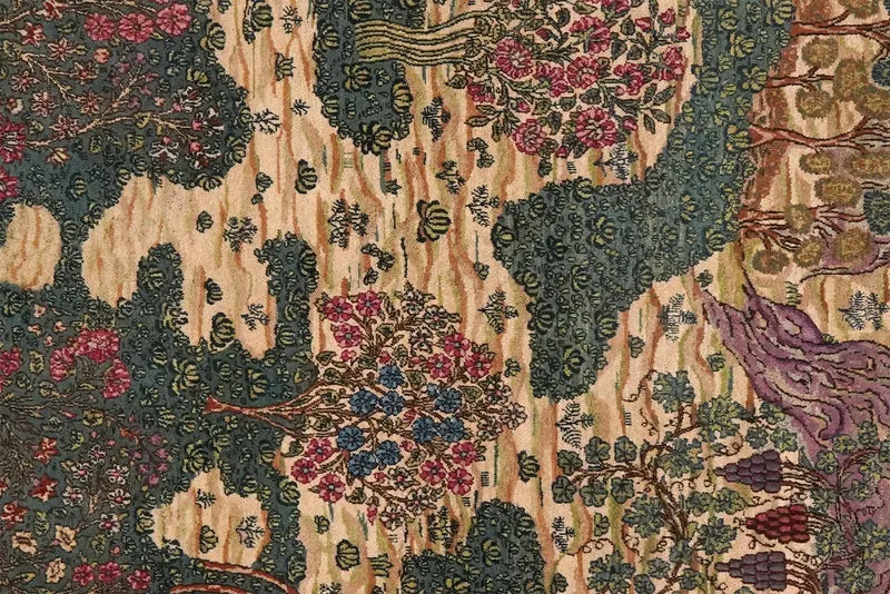 Ravar · Handgeknüpft – Grün, 247x150 cm