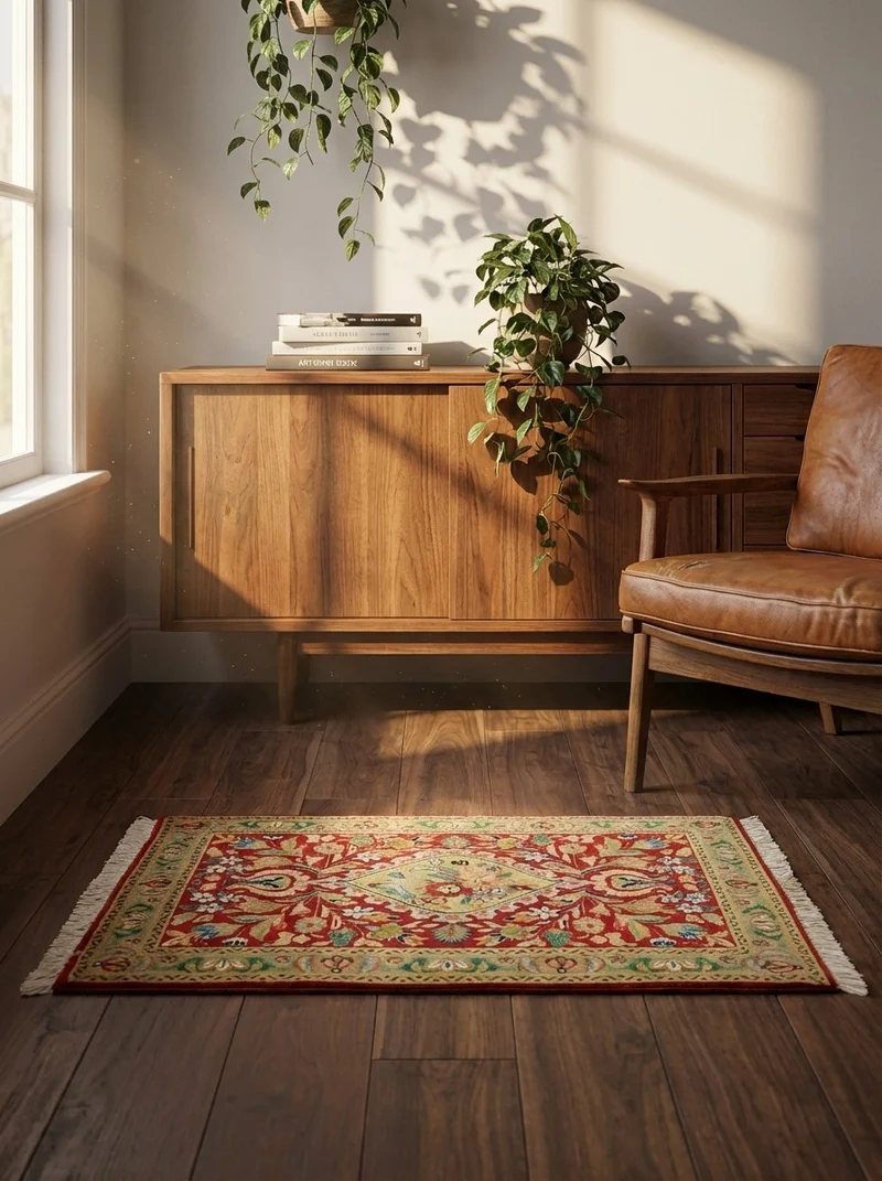 Tabriz Old · Handgeknüpft – Rot, 76x49 cm