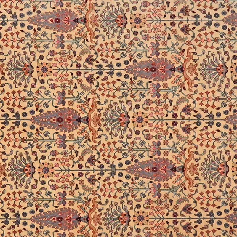 Tabriz 50 Raj · Handgeknüpft – Beige, 292x199 cm