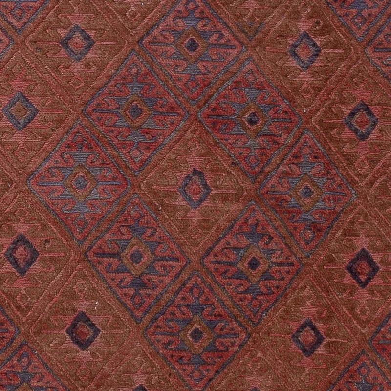 Kelim Afghan Teppich 153x191cm - mehrfarbig