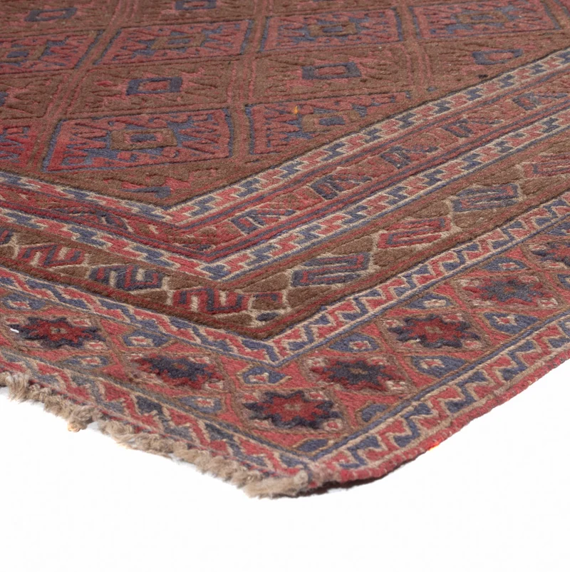 Kelim Afghan Teppich 153x191cm - mehrfarbig