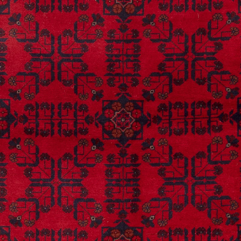 Afghan Teppich - Kunduz - 173 x 243 cm - rot