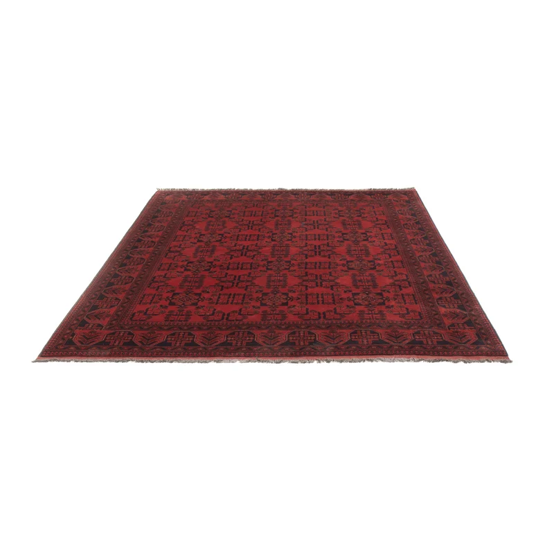 Afghan Teppich - Kunduz - 178 x 233 cm - rot