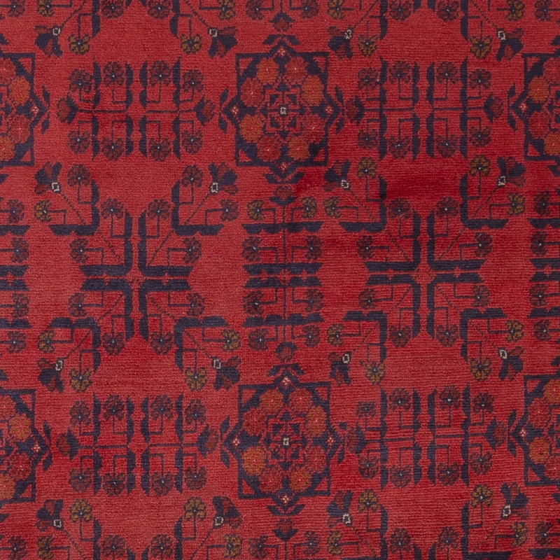 Afghan Teppich - Kunduz - 176 x 238 cm - rot
