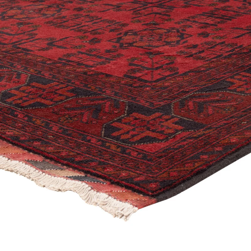 Afghan Teppich - Kunduz - 176 x 238 cm - rot