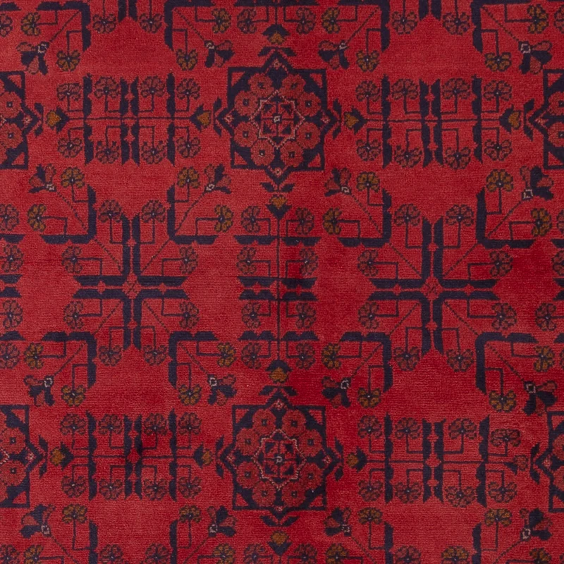 Afghan Teppich - Kunduz - 175 x 236 cm - rot