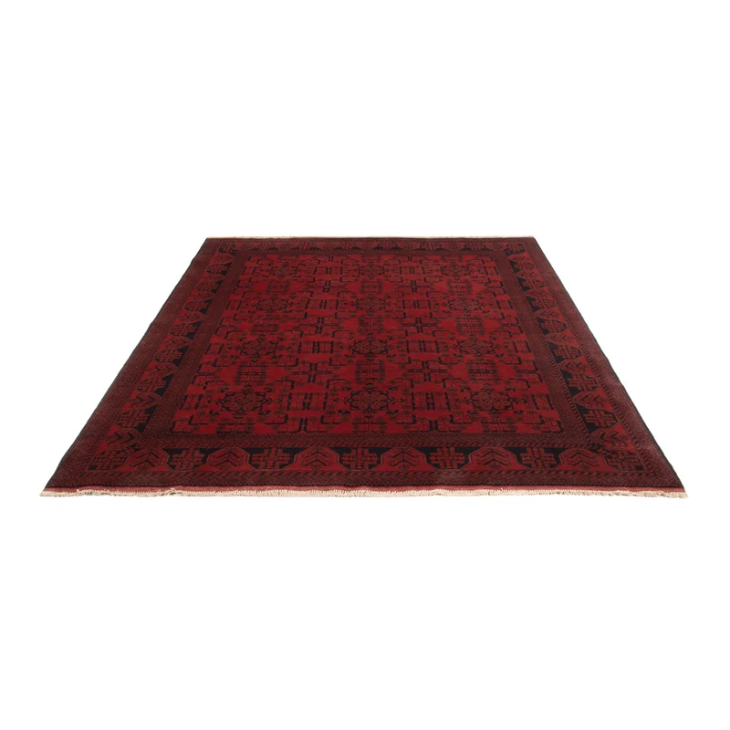 Afghan Teppich - Kunduz - 175 x 236 cm - rot