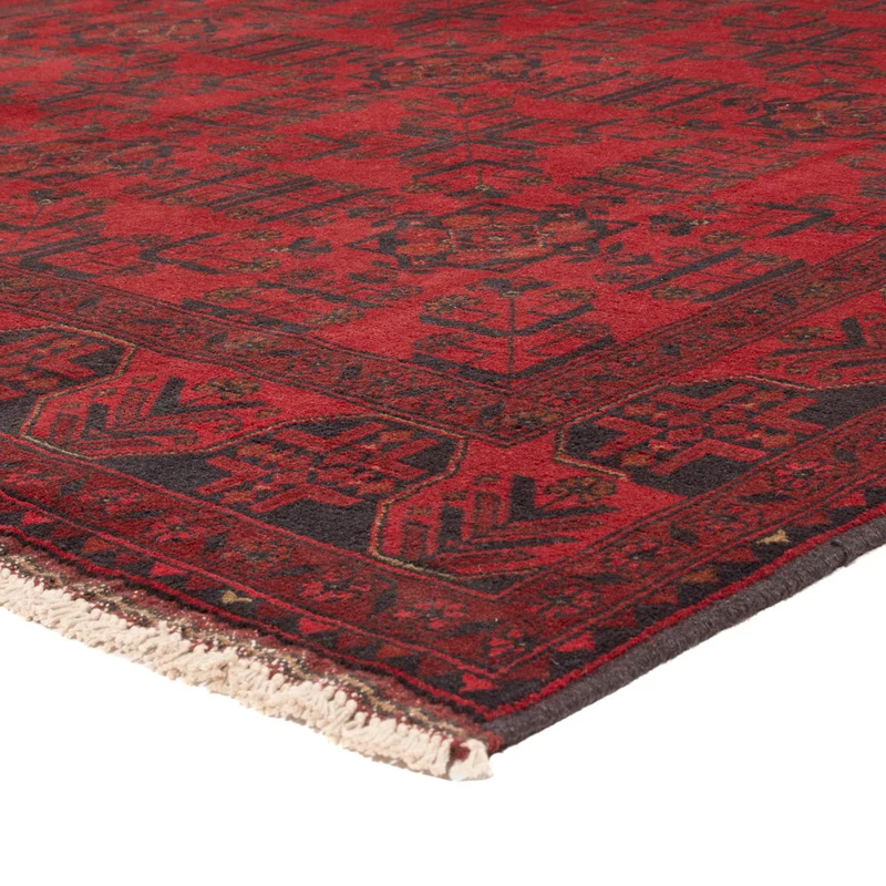 Afghan Teppich - Kunduz - 178 x 234 cm - rot