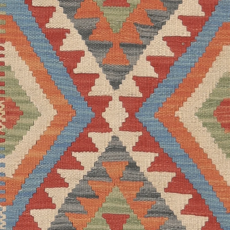 Kelim Maimene Teppich 86x132cm - mehrfarbig