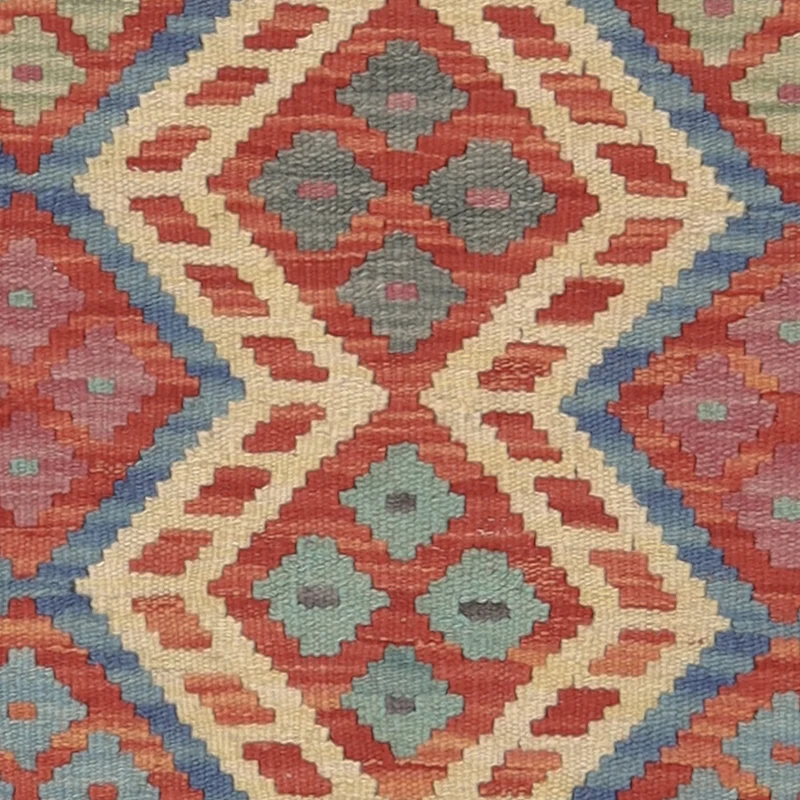Kelim Maimene Teppich 83x124cm - mehrfarbig