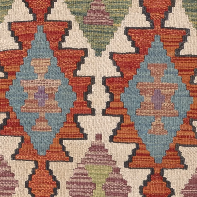 Kelim Teppich - Splash - 84 x 126 cm - mehrfarbig