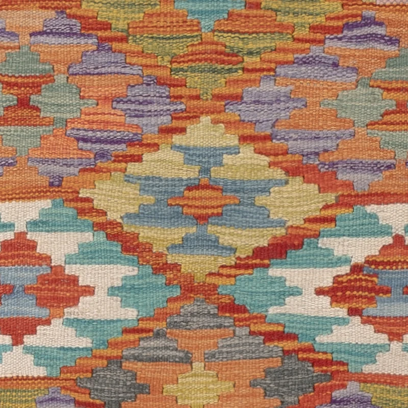 Kelim Maimene Teppich 83x122cm - mehrfarbig