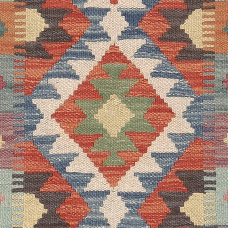 Kelim Maimene Teppich 82x118cm - mehrfarbig