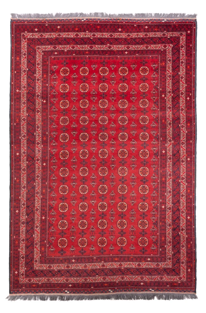 Buchara Teppich 191x278cm - Orientteppich - rot