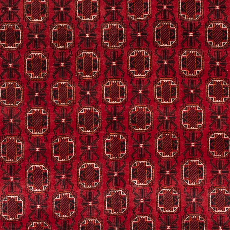 Buchara Teppich 198x274cm - Orientteppich - rot