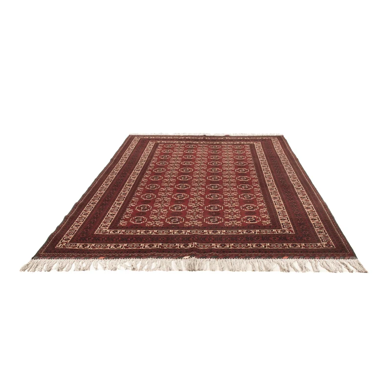 Buchara Teppich 188x280cm - Orientteppich - dunkelrot