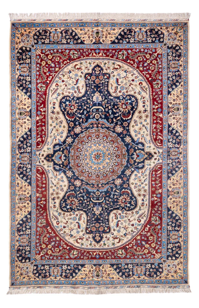 Afghan Teppich 195x302cm - Orientteppich - mehrfarbig