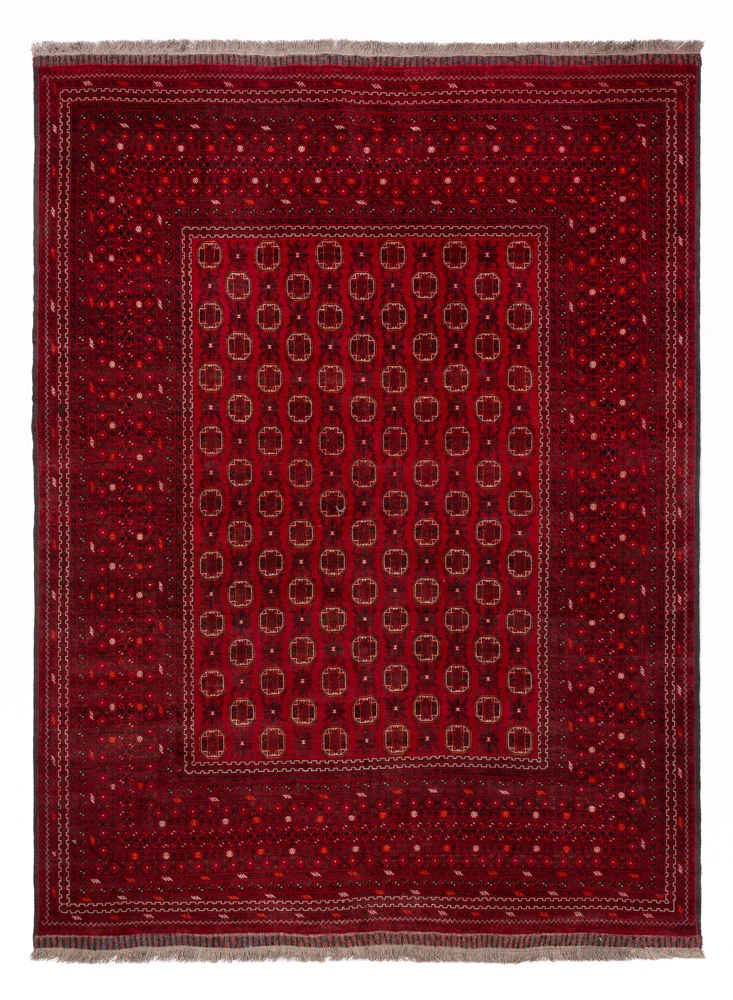 Buchara Teppich 200x276cm - Orientteppich - rot