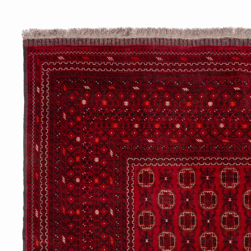 Buchara Teppich 200x276cm - Orientteppich - rot