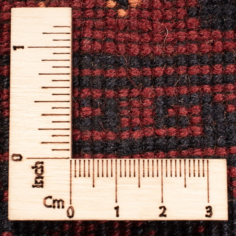 Afghan Teppich 200x303cm - Orientteppich - rot