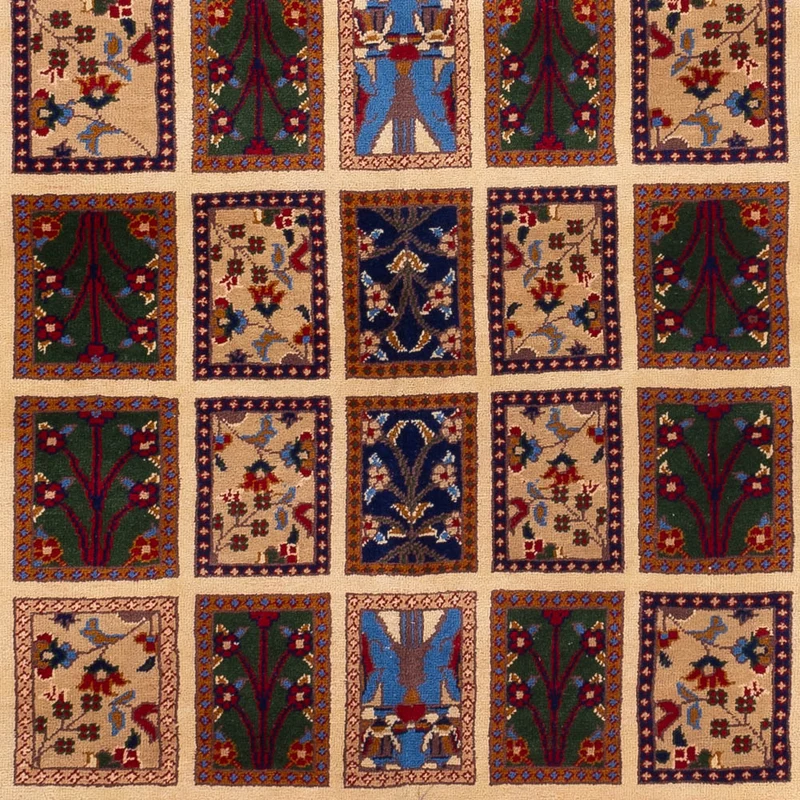 Afghan Teppich 200x296cm - Orientteppich - mehrfarbig