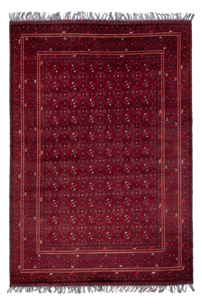 Buchara Teppich 195x284cm - Orientteppich - rot