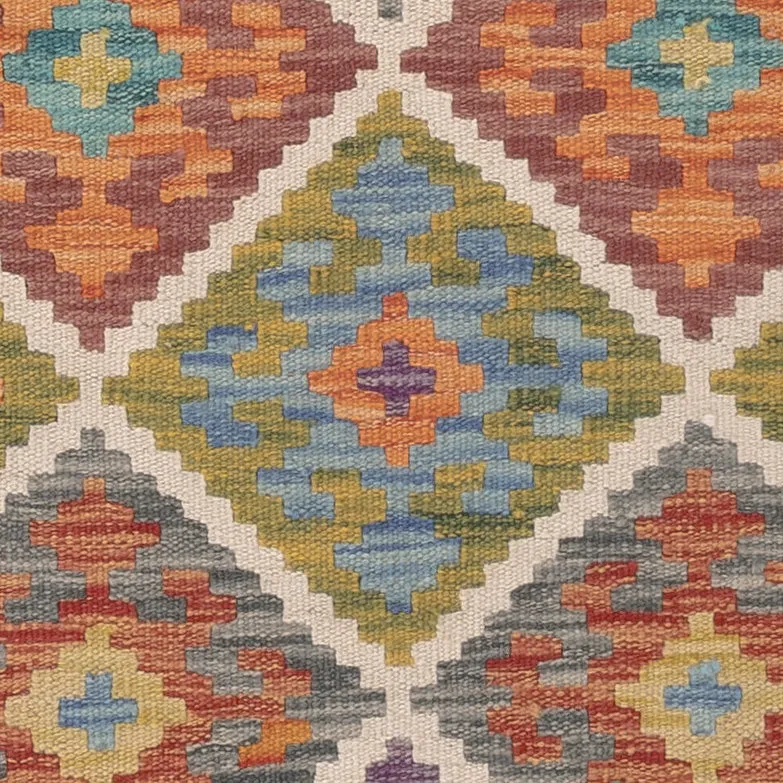Kelim Maimene Teppich 81x122cm - mehrfarbig