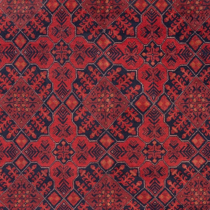 Afghan Teppich 193x288cm - Orientteppich - rot