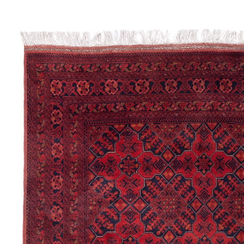 Afghan Teppich 193x288cm - Orientteppich - rot