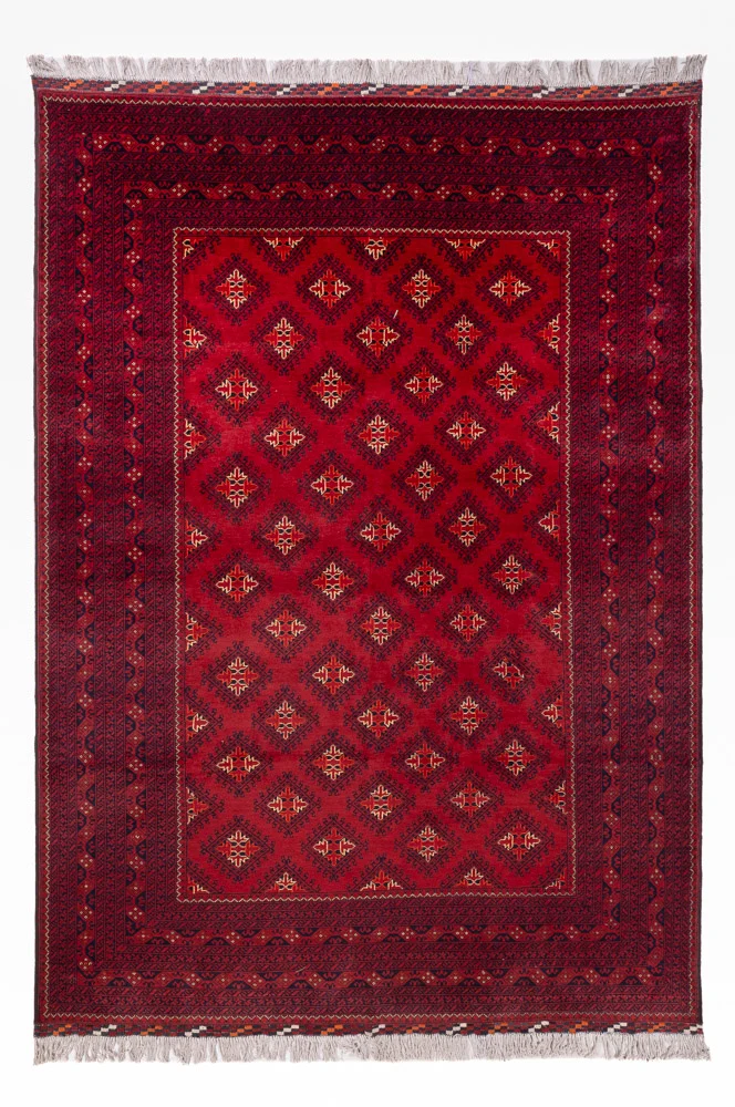 Buchara Teppich 192x288cm - Orientteppich - rot