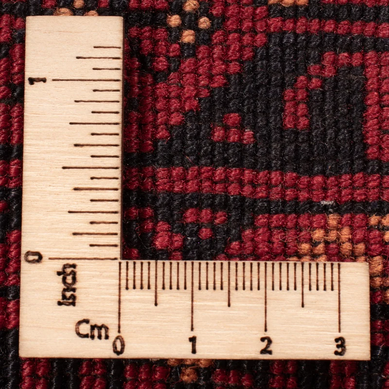 Läufer Afghan - 89 x 277 cm - rot