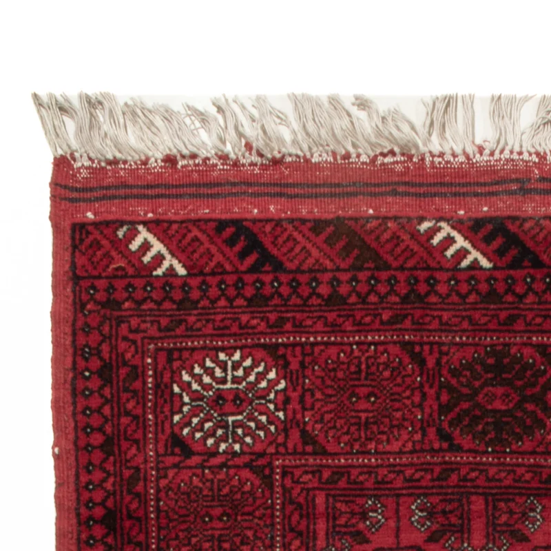 Buchara Teppich 70x122cm - Orientteppich - dunkelrot