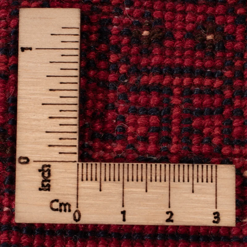 Buchara Teppich 70x122cm - Orientteppich - dunkelrot