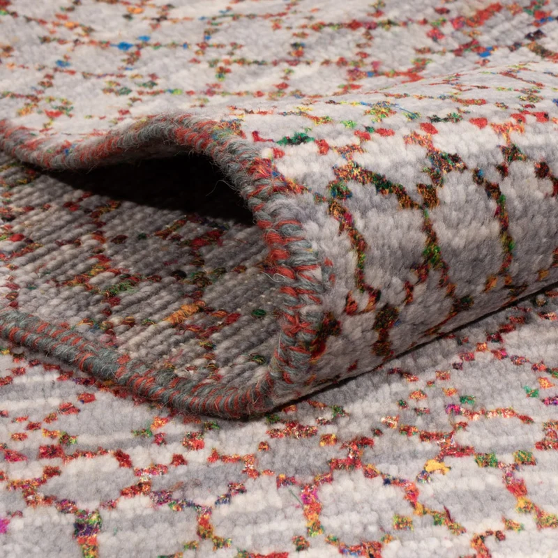 Designer Teppich - 200 x 295 cm - mehrfarbig