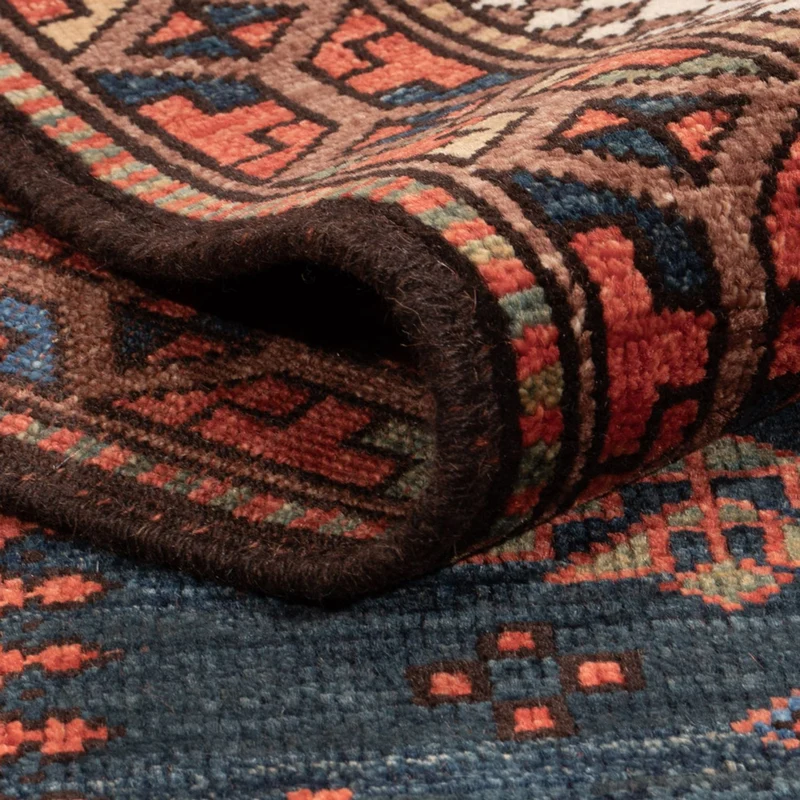 Kazak Teppich 184x283cm - Orientteppich - dunkelblau