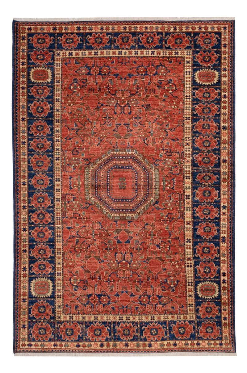 Kazak Teppich 184x279cm - Orientteppich - hellrot