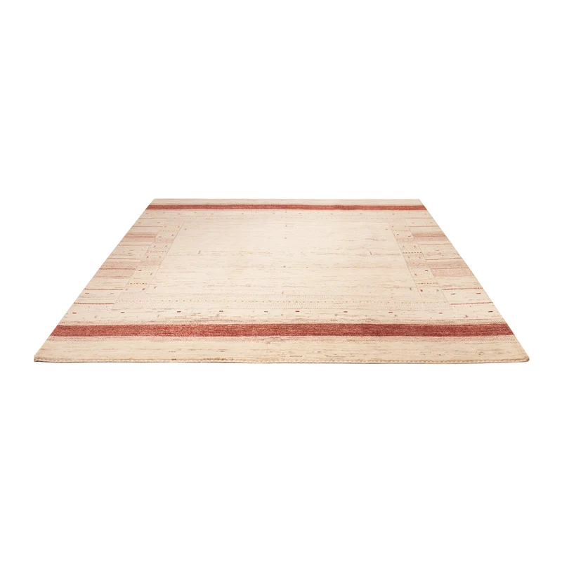 Indo Loribaft Teppich 249x246cm - Orientteppich - hellbeige