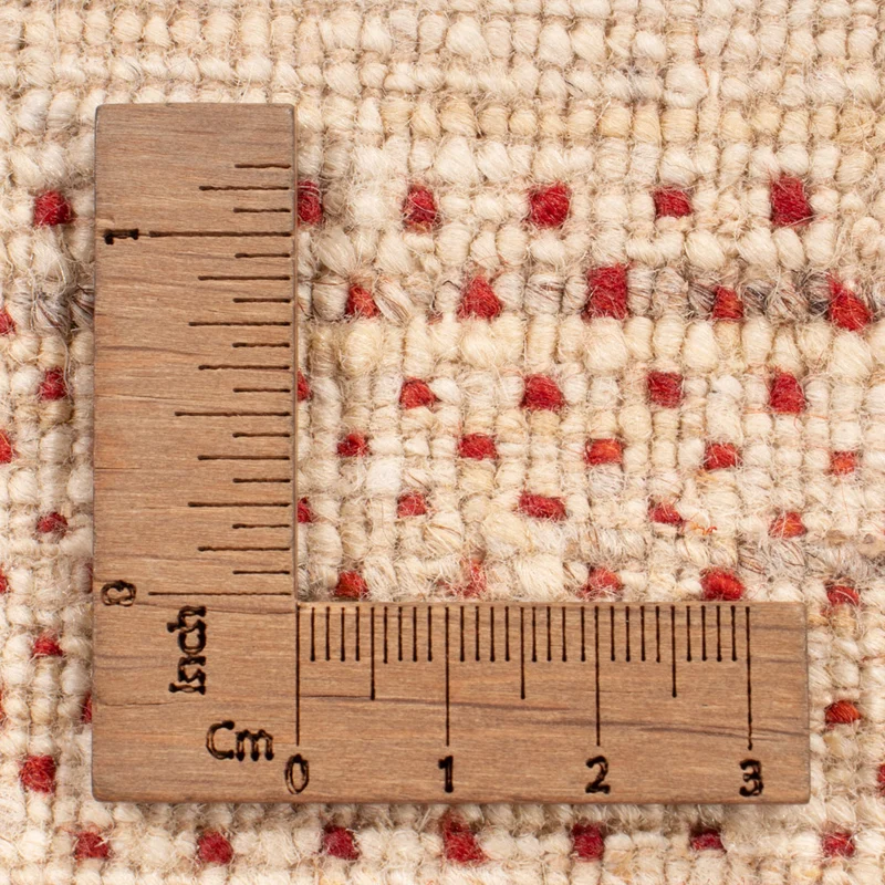 Indo Loribaft Teppich 249x246cm - Orientteppich - hellbeige