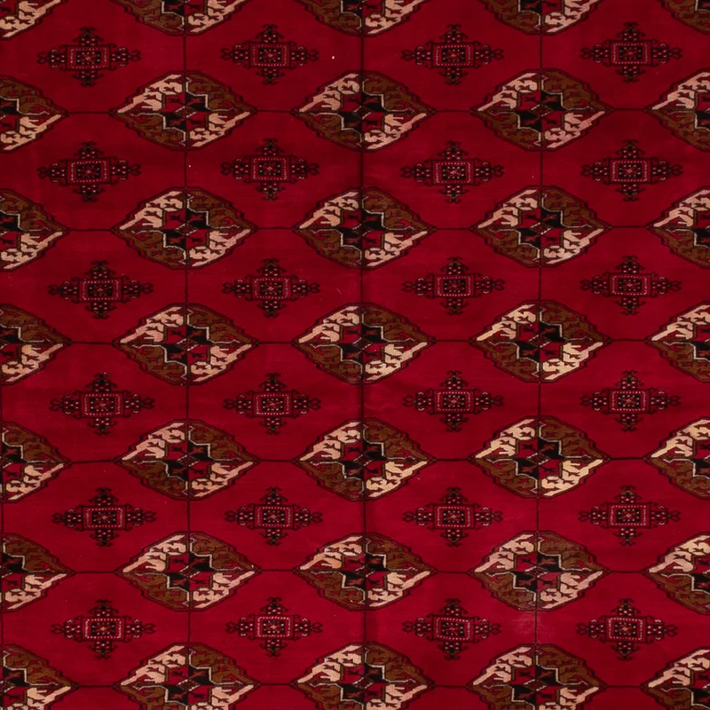Buchara Teppich 300x382cm - Orientteppich - rot
