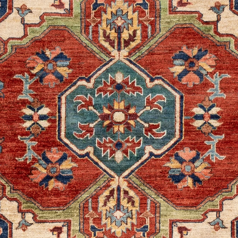 Ziegler Teppich - Kazak - 192 x 238 cm - beige