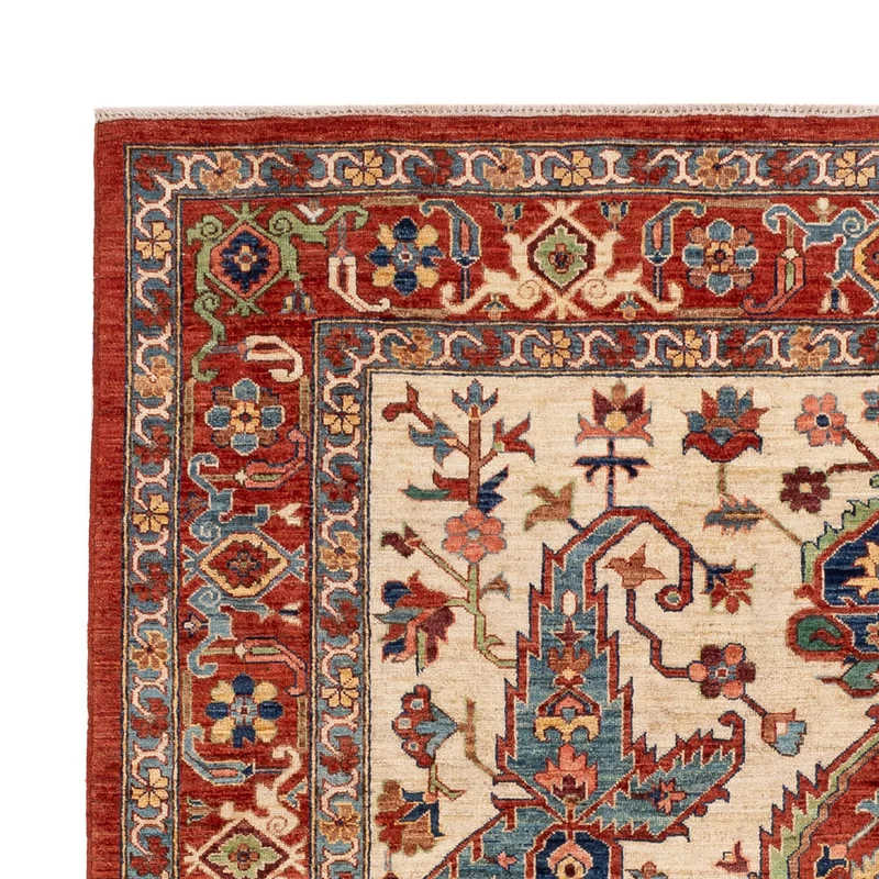 Ziegler Teppich - Kazak - 192 x 238 cm - beige