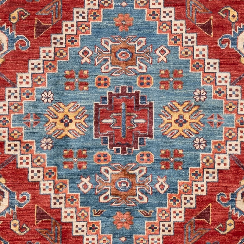Kazak Teppich 187x243cm - Orientteppich - rot