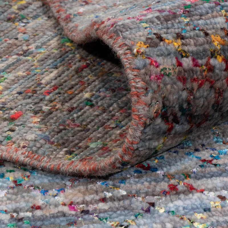 Designer Teppich 172x239cm - mehrfarbig